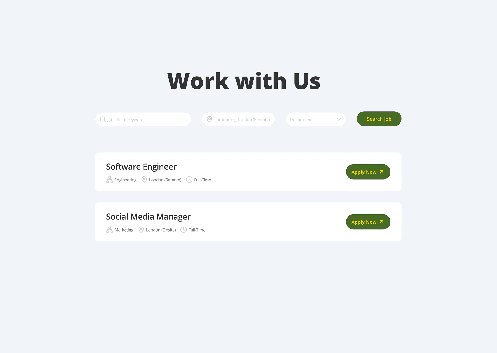 FirstDay careers page preview