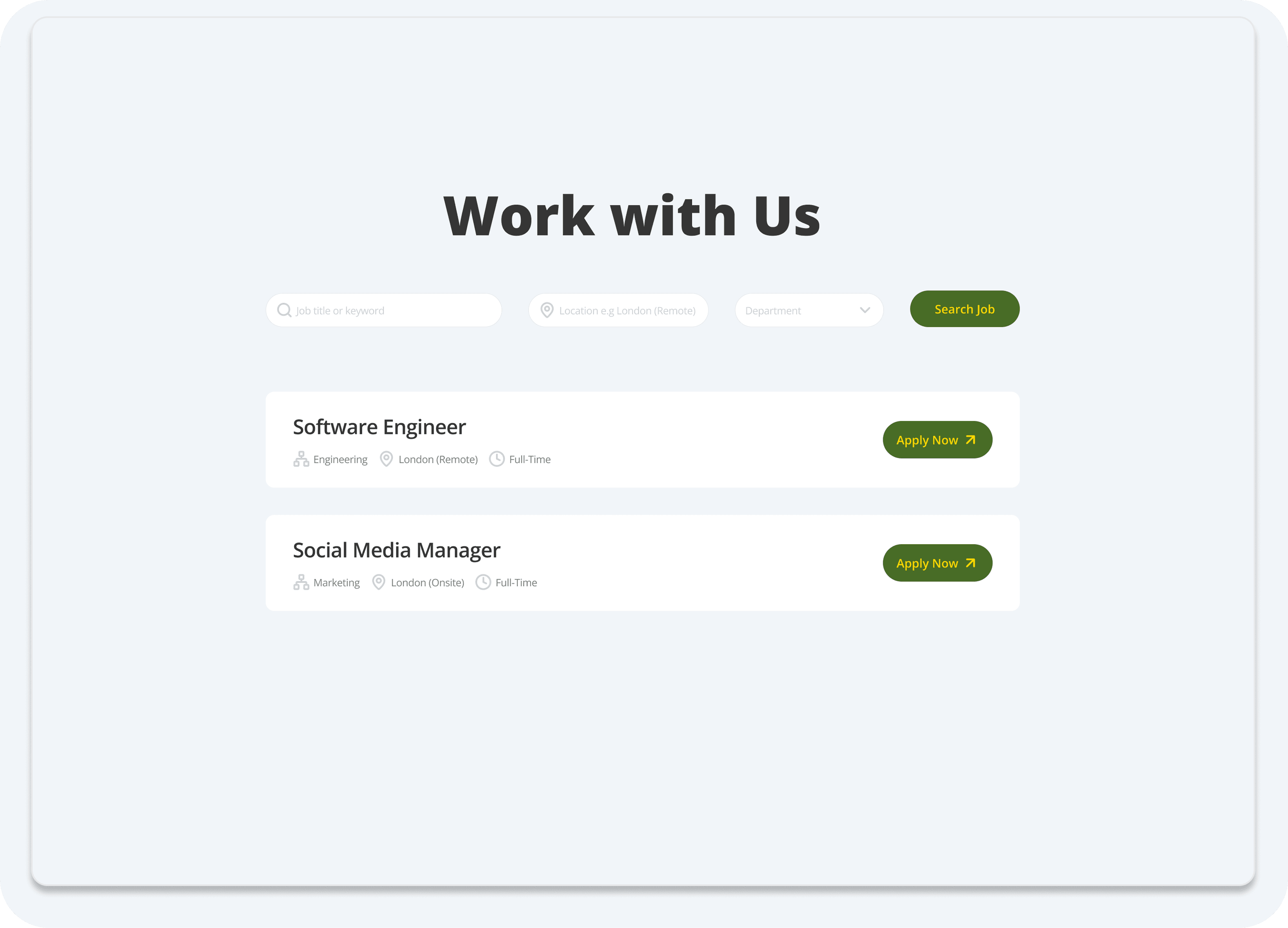 FirstDay public careers portal